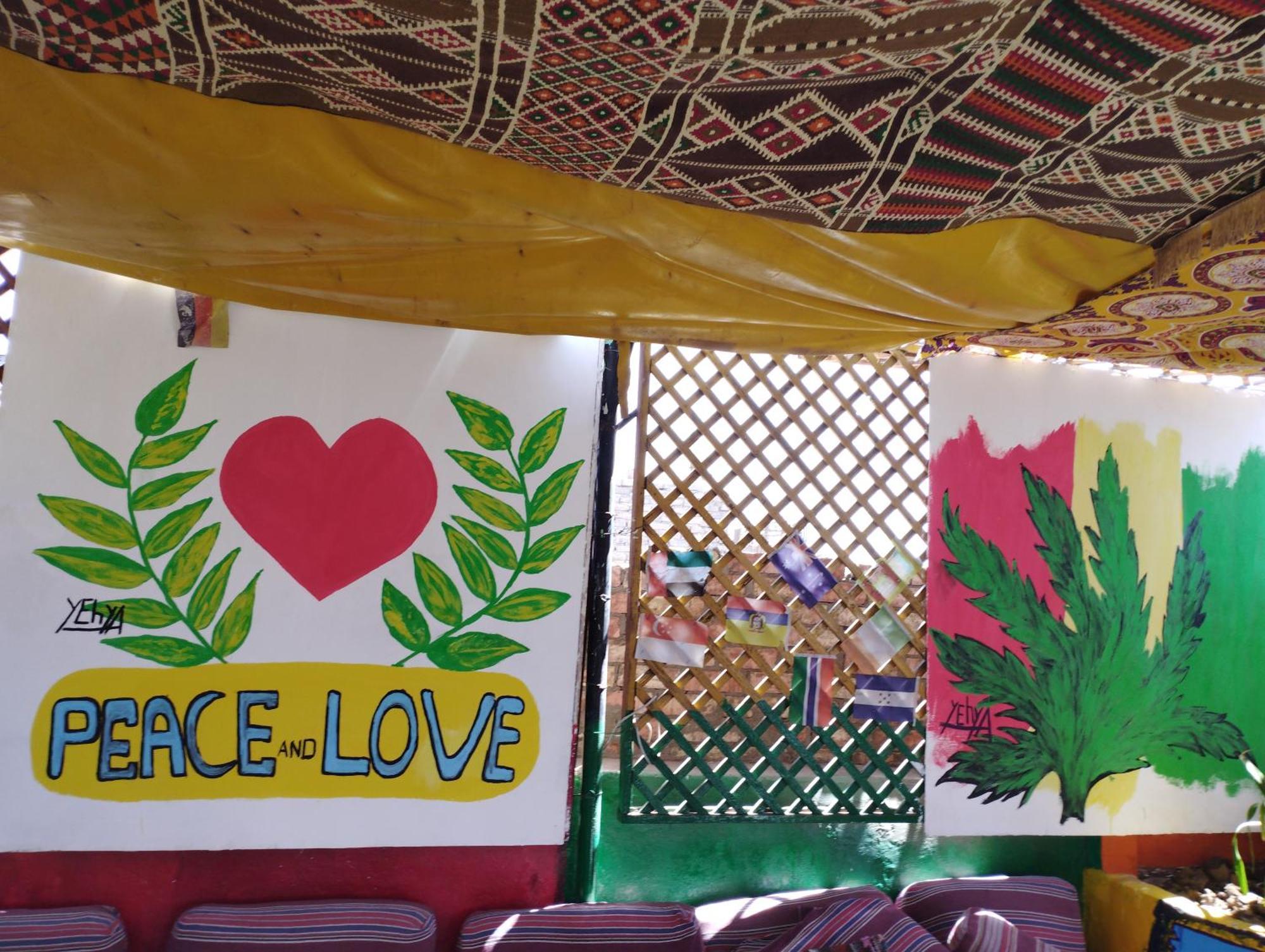 Bob Marley Peace Hotel Luksor Dış mekan fotoğraf
